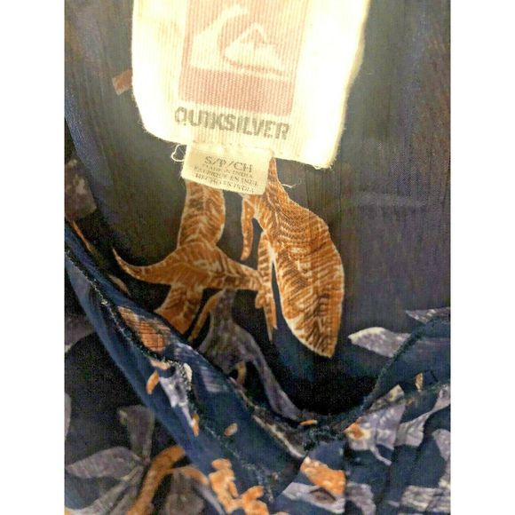 Quiksilver Women Blue Adjustable Straps- Size S _ Sheer - Picture 4 of 6